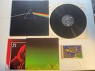 Pink Floyd LP Dark Side of the Moon LP SMAS 11163 EX VINYL W/ POSTERS & STICKERS