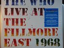 THE WHO - LIVE AT THE FILLMORE EAST April 1968 Triple VINYL  3xLP Set. New