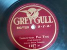 GREY GULL 1127 -  Majestic Dance Orchestra - Tomorrow  USA - 78rpm Shellac 10