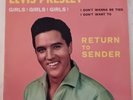ELVIS PRESLEY Return to sender Orig French EP RCA 1963 BIEM EX