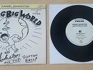 DANIEL JOHNSTON Big Big World 1991 UK Seminal Twang 3-track vinyl 7