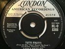 LITTLE RICHARD - TUTTI FRUTTI - Rare UK LONDON Silver Top ROUND CENTRE