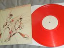 UK SUBS - DIMINISHED LP ORIG RED VINYL TEST PRESSING WHITE LABEL PUNK ROCK VG++
