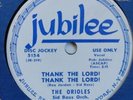 Doo Wop THE ORIOLES Jubilee 5154 78 E+ DJ