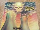 Nuclear Assault Survive LP Under One Flag 1st Vinyl Album Thrash metal + 12