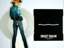 NM/NM Dwight Yoakum Little Sister Shaped Vinyl Picture Disc + Plinth