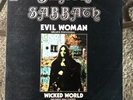 black sabbath-evil woman/wicked world spain 7” ep 1970 Vertigo