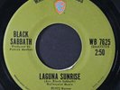 BLACK SABBATH: tomorrow's dream / laguna sunrise WB 7