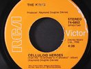 KINKS: celluloid heroes / hot potatoes RCA 7