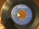 Danny and the Juniors 45 rpm record AT THE HOP on Singular Blue label rare  G