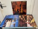 3 x ABBA Coloured Vinyl - RING, RING, VOULEZ VOUZ, THE VISITORS. Blue, Yellow