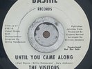 THE VISITORS 45 I'm In Danger BASHIE rare PROMO soul