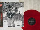 BEATLES REVOLVER EMI/ODEON EAS-70136 JAPAN OBI CLEAR RED VINYL VINYL LP