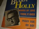 Buddy Holly E.P. france Coral 94 606 Peggy Sue,Think it over,Oh Boy,Words of...