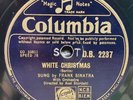 Frank Sinatra - White Christmas ORIG UK Columbia 1947 78 RPM  Jazz Pop