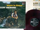 CLIFF RICHARD WHEN IN ROME ODEON OP 7417 JAPAN RED VINYL FLIPBACK COVER VINYL LP
