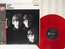 BEATLES WITH THE EMI/ODEON EAS-70131 JAPAN OBI CLEAR RED VINYL MONO VINYL LP