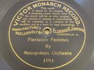 VICTOR MONARCH 3163 Metropolitan Orchestra 78rpm RECORD circa 1905 V+