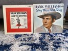 Hank Williams E3560 Sing Me A Blue Song NM & Luke The Drifter E3267 NM LP Vinyl
