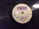 ELMORE JAMES CHIEF 7001 -THE 12 YEAR OLD BOY/COMING HOME-LATE RARE BLUES 78 EXC