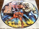 Rare Iron Maiden The Number Of The Beast Picture Disc Record Judas Priest Kiss