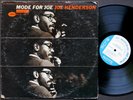 JOE HENDERSON Mode For Joe LP BLUE NOTE 4227 NY MONO Lee Morgan Bobby Hutcherson