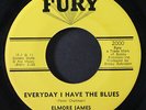ELMORE JAMES: up jumped elmore / everyday i have the blues FURY 7