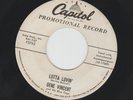 ROCKABILLY - GENE VINCENT - LOTTA LOVIN'  - HEAR - 1957 PROMO CAPITOL