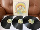 THE GRATEFUL DEAD TRIPLE LP EUROPE 72 US PRESS WITH RARE 3 LP,s VINYL ALBUM EX