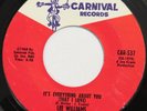 LEE WILLIAMS & CYMBALS It’s Everything About You CARNIVAL 45 northern soul VG++