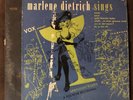 MARLENE DIETRICH SINGS - Rare 1948 3-78rpm Album on Vox - All German Songs - EX