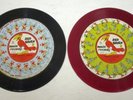 2 RED RAVEN MOVIE RECORDS 78 RPM M-5 HAPPY BIRTHDAY/ OM-21 FARMER IN THE DELL