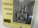 Tibetan Ritual Music by Lamas & Monks EX Vinyl VG+ LP Cover Lyrichord LLST-7181