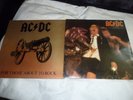 VINYL LP AC/DC FOR THOSE ABOUT TO ROCK AND IF YOU WANT BLOOD
