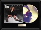 TINA TURNER PRIVATE DANCER WHITE GOLD PLATINUM TONE RECORD RARE NON RIAA