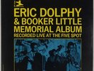 ERIC DOLPHY & BOOKER LITTLE: Memorial Album at Five Spot US Prestige Jazz Vinyl