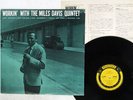 MILES DAVIS QUINTET WORKIN' PRESTIGE SMJ-6503 JAPAN VINYL LP