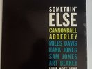 CANNONBALL ADDERLEY Somethin' else Rare US Press BLUE NOTE Réissue 1962 RVG EAR