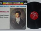 LONDON CSA 2401 BACKHAUS Beethoven The Five Piano Concertos 4xLP NM/VG++ box set