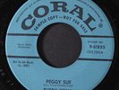 BUDDY HOLLY: peggy sue / everyday CORAL 7