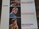 Elgar - Jacqueline Du Pre - Sir John Barbirolli - Vinyl - Cello - Sea Pictures