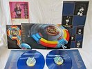 ELECTRIC LIGHT ORCHESTRA, (ELO), OUT OF THE BLUE, BLUE VINYL,CARD SPACE STATION