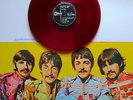 ORIGINAL 1967 RED VINYL THE BEATLES SGT PEPPERS VINY LP ODEON JAPAN RARE