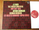 Bach - The 3 Violin Concs / Grumiaux / Gerecz / Philips 9500 614 / Stereo Ed1 NM