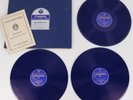 Columbia Masterworks Blue Wax Lener String Quartet Budapest  Beethoven No.1 Set