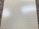 Pink Floyd The Wall gold stamp military promo vinyl