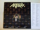 ANTHRAX - Among the Living LP Island Records Germany - 1987