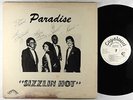 Paradise - Sizzlin Hot LP - Copeland Bermuda Rare Modern Soul Boogie Autographs