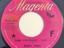 * BOBBY PARIS Dark Continent EXOTICA POPCORN DOO WOP Magenta 45 HEAR