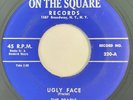 * PEARLS Ugly Face/Band Of Angels R&B JUMP BLUES DOO WOP On the Square  45 HEAR